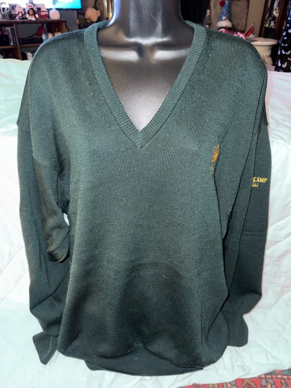 Vintage Glenmuir 100% Lambswool Sweater Made in Scotland